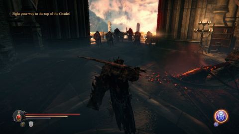 Lords of the Fallen (2023) sticks very close to the Dark Souls