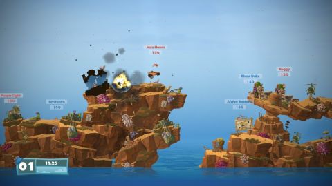 Worms W.M.D coming to Nintendo Switch | News at New Game